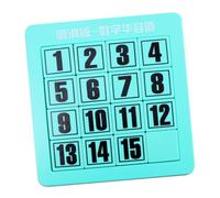 HEALSOPTHY 1PC Educational Math Boys Numerals Puzzle Jigsaw for Early Learning Creative Development Smooth Edges Portable for Childrens Cognitive Skills
