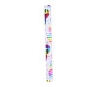 HEALSOPTHY 1Roll Colorful Balloon Printed Happy Birthday Wrapping Paper Roll Joyful Design with Elements for Birthday Parties Showers and Holiday Celebrations