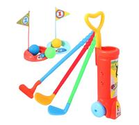 HEALSOPTHY 1Set Golf Clubs Golf Plaything for Outdoor Garden Games Fun Golf Game for Boys and Safe Reusable Golf Practice