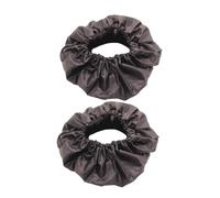 HEALSOPTHY 2 PCS Pushchair Wheel Covers Stain Resistant Tire Protector for Pram Stroller Easy to Install Durable Wheel Protective Cover for Clean Floors and Smooth Rolling