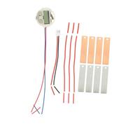 HEALSOPTHY 2 Sets DIY Fruit Battery Experiment Kit Metal Science for Students Educational Energy Generation Science Experiment Accessories for Teenagers