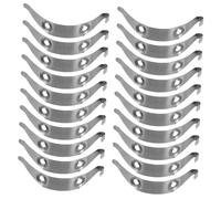 HEALSOPTHY 20 Sets Vintage Shuttle Driver Spring with Screws for Treadle Sewing Machines Metal Repair Parts for Industrial Home Use Classic Design Enhancing Efficiency and Longevity