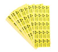 HEALSOPTHY 200 Pcs Static Caution Labels Adhesive Electrostatic Warning Stickers for Electronic Devices Strong Adhesive Backing Paper Material Protect Sensitive Equipment from Electrostatic