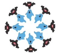 HEALSOPTHY 200pcs Halloween Mini Erasers Bulk Cute Themed Kawaii Stationery for Classroom Rewards Trick Treat Party Favors Goody Bag Fillers Students Drawing Correction