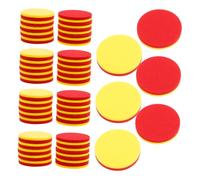 HEALSOPTHY 200pcs Two-color Round Math Counting Chips for EVA Safe Classroom Activity Tokens for Educational Math Games Easy-grip Circles to Develop Logical Thinking and Problem Solving