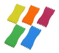 HEALSOPTHY 20pc Lightweight Eva Foam Fishing Line Winding Boards for Fishing Spools and Rig Winders Sturdy Foam Sponge Coil Wraps for Organising Gear and Headphone Cables Random Color