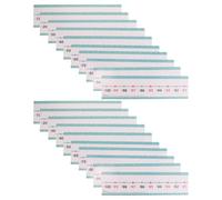 HEALSOPTHY 20pcs Dry Erase Number Line Boards Math Visual Learning Tool for Addition and Subtraction Teaching Supplies Classroom and Home School Whiteboards for Elementary Students