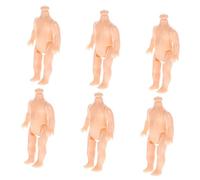 HEALSOPTHY 20pcs Fine Craftwork Plastic Doll Bodies for Boys and Girls Bjd Doll Diy Craft Toy