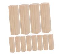 HEALSOPTHY 20pcs Pine Wood Craft Cubes Unfinished Blocks for Beginner DIY Woodburning Painting Multipurpose Home Decor and Creative Crafting Projects