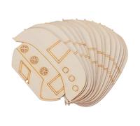 HEALSOPTHY 20pcs Unfinished Wooden Sailboat Cutouts Natural Smooth Wood Slices for DIY Crafts Hanging Ornaments Nautical Ocean Theme Decorations