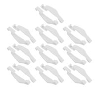 HEALSOPTHY 20pcs White Plastic Rabbit Cage Clips for Secure Connection and Simple Installation, Sturdy Cage Buckle Connectors Suitable for Rabbit and Chinchilla Hutches, for Small Animal