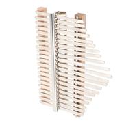 HEALSOPTHY 21-tones DIY Kalimba Accessories Set with Multi-functional Synthesis Material Keys Replacement for Old Parts, Thumb Piano Kit for Music Learning and Craft