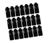 HEALSOPTHY 24pcs Press Button Trash Can Lock Latches Bulk Plastic Push Buckle for Garbage Bin Lid Clasps Micro Switch Fits Multiple Trash Cans
