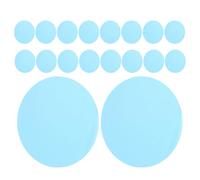 HEALSOPTHY 25pcs Ambient Light Film Sticker Peel and Stick LED Light Diffuser Living Correction Gel for Lamp Spotlight Filter Warm Tone Nursery Filter