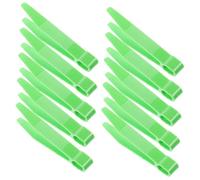 HEALSOPTHY 25pcs Tweezers Bright Colored Fine Motor Skills Training for Preschoolers Ergonomic Design Safe Plastic Teaching Clips for Montessori Activities and Crafting