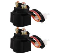HEALSOPTHY 2pcs 12v Motorcycle Starter Relay Upgraded Copper Core and Dense Sealed Construction, Improved Start Response and Stable Conductivity for Atvs and Dirt Bikes on Bumpy Roads