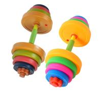 HEALSOPTHY 2pcs Adjustable Dumbbells Water-Filled Weights Set for Boys Beginner Gym Exercise Fitness Dumbbell for Home and Outdoor Use Color 2pcs