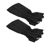 HEALSOPTHY 2pcs Adjustable Leg Gaiters for Hiking Snowshoeing Desert Exploration Sandproof Boot Protectors with Anti-Slip Shoe Snow Covers Versatile Outdoor Leg Cover for Rain Mud Sand