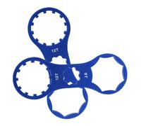 HEALSOPTHY 2pcs Bike Fork Cap Removal Tool Alloy Spanner for Maintenance
