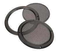 HEALSOPTHY 2pcs Car Speaker Protection Net Anti-collision Mesh Cover for DIY Home Audio and Automotive Subwoofer Grill Decorative Guard