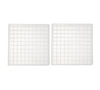 HEALSOPTHY 2pcs Cryotube Box for Test Tubes Freezer Boxes Microcentrifuge Tube Storage Organizer for Lab Freezer Use