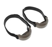 HEALSOPTHY 2Pcs Foot Safety Guard Toe Caps with Straps, Universal Work Boot Safety Cover Protector, Grey Anti-Kick Overshoes for Industrial and Workplace Use