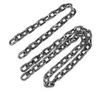 HEALSOPTHY 2pcs Halloween Plastic Barrier Chain Decor with Lifelike Rusty Look Lightweight Party Prop for Costume and Scene Layout Simulation Fetters for Themed Events