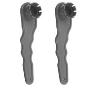 HEALSOPTHY 2pcs Inflatable Kayak Valve Tool with 8-tooth Abs Spiral Wrench for Effortless Single-handed Air Valve Replacement, Suitable for Paddle Board and Inflatable Canoe in Outdoor Water