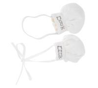 HEALSOPTHY 2pcs Mini Plush Chef Hats for Dolls Elastic Ribbon Style Tiny Cook Caps Doll Accessories for Stuffed Animals Role Play Outfit Props