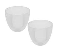HEALSOPTHY 2pcs Plastic Feeding Bottle Caps Wide Bottle Lids Sturdy and Versatile Use Protective for Home and Travel