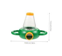 HEALSOPTHY 2pcs Plastic Insect Observation Box with Built Magnifier for Sturdy Exploration Viewer for Catching and Studying Bugs Leaves Flowers and Minerals Educational