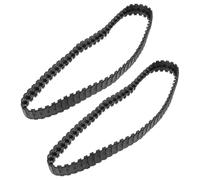 HEALSOPTHY 2pcs Rubber Tank Tracks Perimeter Replacement for Rc Robots DIY Building Enhances Traction Stability and Hands Creativity