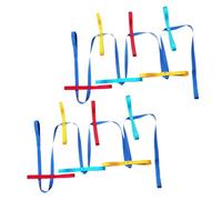 HEALSOPTHY 2pcs Safety Walking Rope Comfortable Grip Anti-Lost Wrist Leash for Preschool Outdoor Adventures Excursions Boy Girl