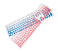 HEALSOPTHY 2PCS Silicone Keyboard Skin Cover Compatible with Dell Dustproof Laptop Keyboard Protector for Desktop Computers