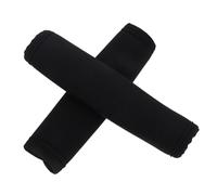 HEALSOPTHY 2pcs Stroller Handle Cover Replacement Soft Protective Armrest Sleeve with Hook and Loop Fasteners for Pram Grip Removable and Washable Fits Brands All Season Use