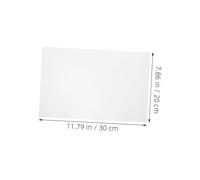 HEALSOPTHY 2pcs Transparent Lenticular Sheet Close-up Tricks Invisibility Shield Plastic Ripple Board for Magician Stage Performance and DIY Projects