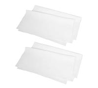 HEALSOPTHY 2pcs White Felt Fabric Sheets for Crafting Ultra Soft Texture and 1.4mm Thickness, Easy to Cut Felt Material for Art Projects and Bag Lining