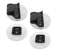 HEALSOPTHY 2set Boy Girl Guardrail Link for Playpen Fittings Retractable Gate Connector Pieces Plastic Playpen Stand Accessories for Home Safety Gate Installation Hardware for Boys and Girls