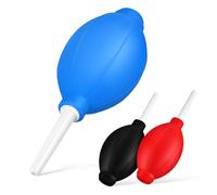 HEALSOPTHY 3 Pcs Multi-Color Camera Lens Cleaner Air Blower with Ergonomic Grip for Dust Removal Keyboards Cameras and Electronics Gentle and Efficient Cleaning Tool
