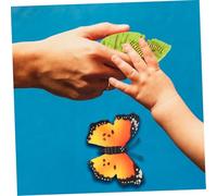 HEALSOPTHY 3 Sets Butterfly Growth Cycle Models Educational Animal Display for Realistic Simulation of Insect Life Stages Lightweight and Portable Learning Kits for Nature Exploration