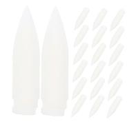 HEALSOPTHY 30pcs Paint Marker Replacement Soft Nibs for Refillable Pens Flexible Tips for Smooth Writing Detailed Art Craft Calligraphy Compatible with Acrylic Markers