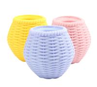HEALSOPTHY 3Pcs Chicken Squeeze Toy Set for Stress Relief Soft and Portable Animal Decompression Toy for Boys and Girls and Adults Kawaii Squishy Chicken for Party Favors Random Color