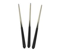 HEALSOPTHY 3pcs Mini Pool Cue Sticks Wooden Short Billiard Rods Childsafe Smooth Surface for Boys Birthday Party Activities Enhances Hand Eye Coordination and Decision Making Skills
