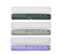 HEALSOPTHY 3pcs Multi Compartment Stylus Pen Case Drop Resistant Shockproof Storage Box for Pencil Tablet Use School Work Organizer with Quick Access and Travel-friendly Design