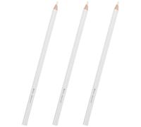 HEALSOPTHY 3Pcs White Charcoal Drawing Pencils Breakage Resistant Sketch Tools for Artists Dark Paper Sketching and Painting Supplies for Sketchbooks and Pads