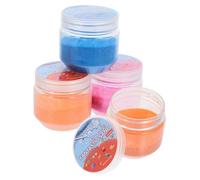 HEALSOPTHY 4 Pcs Creative DIY Sand for Colorful Hydrophobic Sand That Never Gets Wet Educational and Fun Play Kit for Childrens Imaginative Outdoor and Indoor Activities Random Color