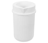 HEALSOPTHY 4Kg High Temperature Resistant Melting Crucible for Refining Gold Silver Copper Aluminum Iron Precious Metals with Lid, Metal Casting Foundry Cup for Furnace and Torch Use