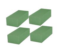HEALSOPTHY 4Pcs Flower Foam Blocks for Floral Arrangements Water-Absorbent Square Floral Foams Bricks Lightweight Flower Arrangement Accessories for Weddings Parties and Home Decor