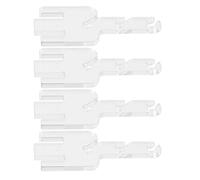 HEALSOPTHY 4pcs K-Type Knitting Machine Tensioner Set for Addi King Express Machines, Detachable Yarn Tensioner Adapters Replacement Parts for Smooth Knitting Accessories