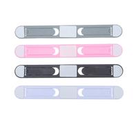 HEALSOPTHY 4pcs Laptop Cooling Stand Foldable Portable Plastic Strong Support Enhanced Heat Dissipation for Tablet, Notebook Computer, Bed, Home